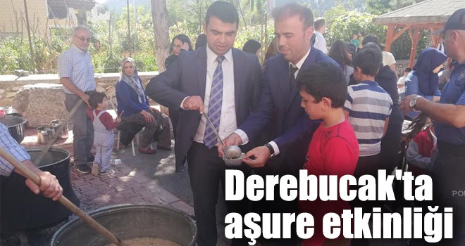 Derebucak'ta aşure etkinliği