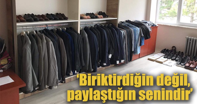 ‘Biriktirdiğin değil, paylaştığın senindir’