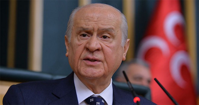 MHP Genel başkanı Bahçeli'den Arınç'a eleştiri!