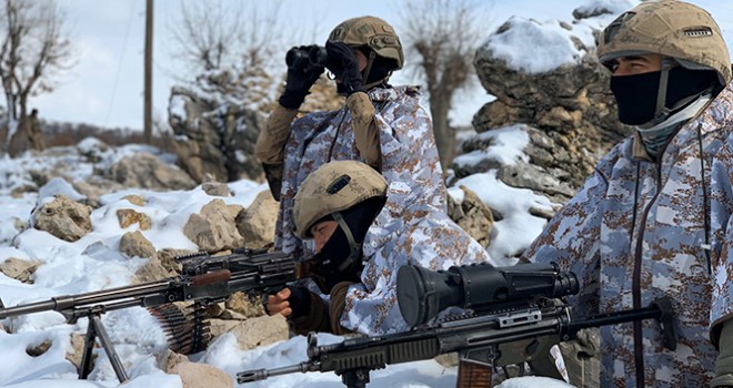 Terör örgütü PKK'nın kış üstlenmesine darbe