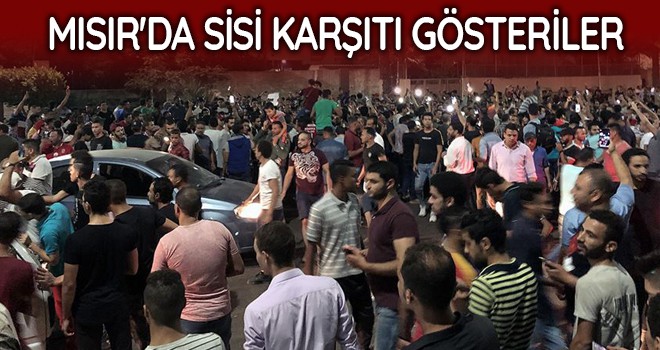 Mısır'da Sisi karşıtı gösteriler