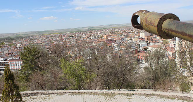 Karapınar’da top atışları