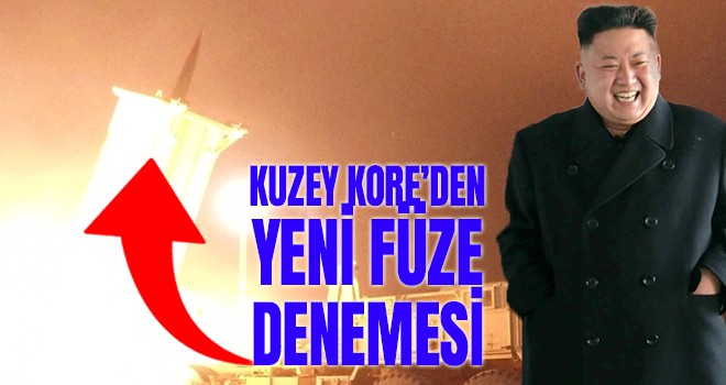 Kuzey Kore'den yeni füze denemesi