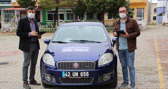 Akşehir Belediyesi Mobil Tahsilat Aracı hizmete başladı