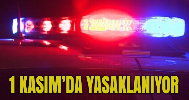 'Çakar lamba' düzenlemesi: 1 Kasım'dan itibaren yasaklanacak