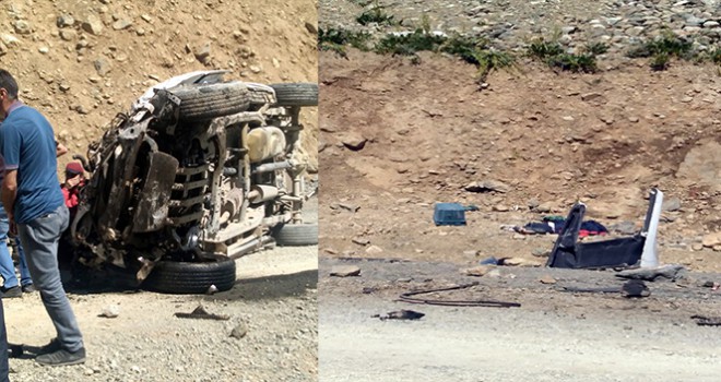 Hakkari'de feci kaza: 6 ölü