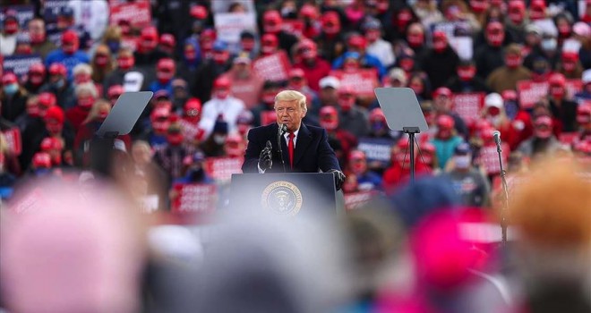 Seçimlere 2 gün kala Trump'ın yoğun programı sürüyor