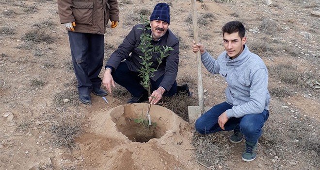 Ilgın’da 3 bin fidan toprakla buluşturuldu