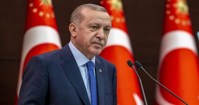 Cumhurbaşkanı Erdoğan: Mecburiyeti olmayan hiçbir vatandaşımız tehdit ortadan kalkana kadar evinden çıkmamalı