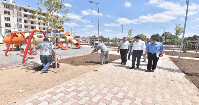 Karatay'a 8 bin metrekarelik yeni park