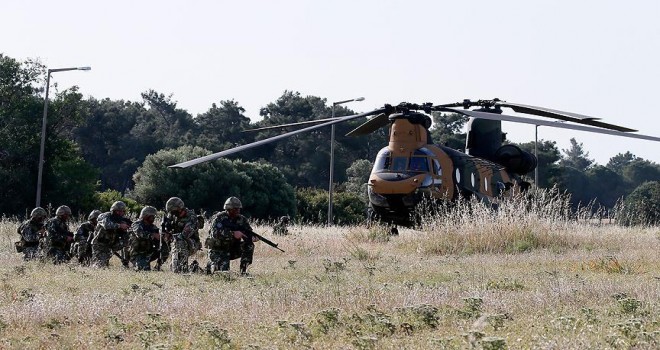 8 ülkenin katılımıyla hava hücum harekatı eğitimi