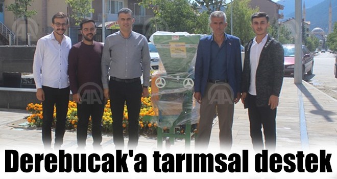 Derebucak'a tarımsal destek