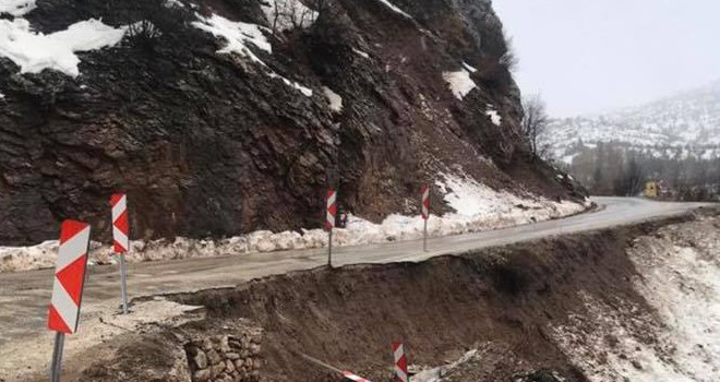 Bozkır ve Hadim arası trafiğe kapatıldı