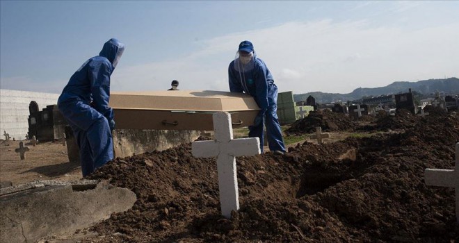 Brezilya Kovid-19 kaynaklı en çok ölümünlü ikinci ülke