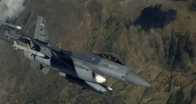 Bakanlık açıkladı! F-16'lar Suriye sahasında