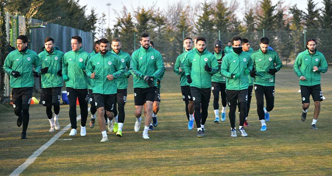 Konyaspor'da MKE Ankaragücü maçı hazırlıkları