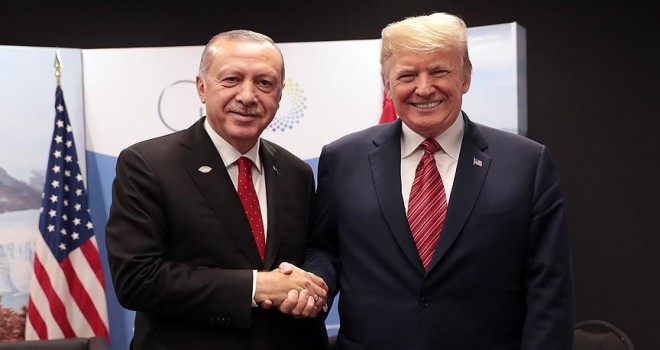 Erdoğan, ABD Başkanı Trump'a mesaj gönderdi