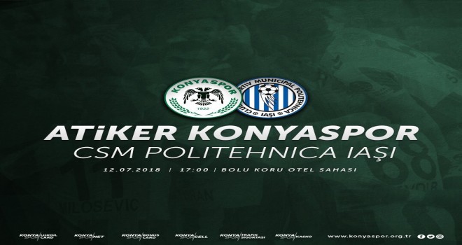 Konyaspor'un hazırlık maçındaki ilk rakibi belli oldu!