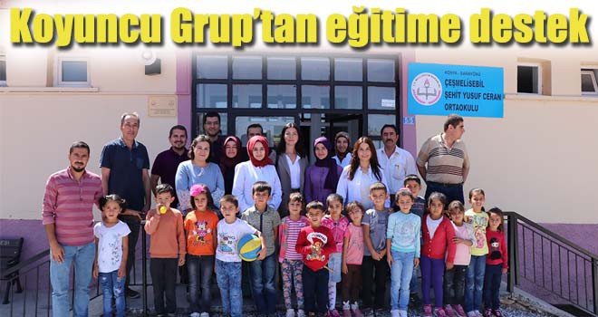 Koyuncu Grup’tan eğitime destek