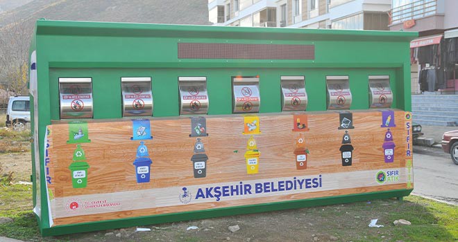 Akşehir'de Atık Getirme Merkezi inşaatının büyük kısmı tamamlandı