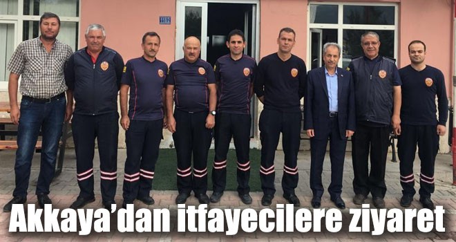 Akkaya’dan itfayecilere ziyaret