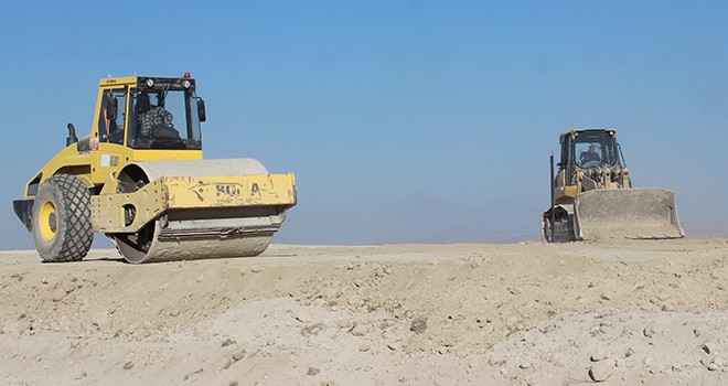 Karapınar'da güneş enerjisi santrali inşaatına başlandı