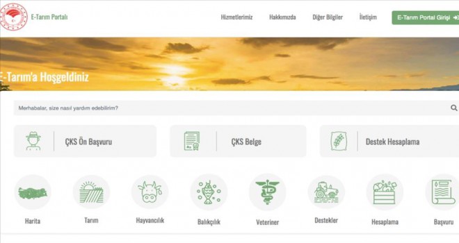 e-Tarım portalı yarın tanıtılacak