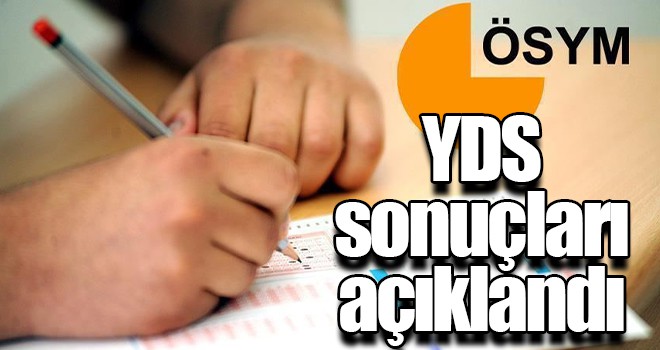 YDS sonuçları açıklandı