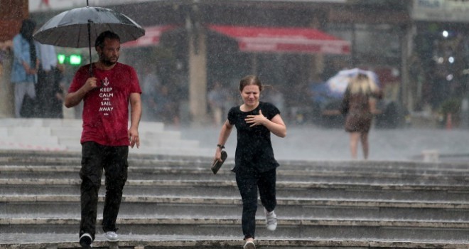 Meteoroloji'den kuvvetli yağış uyarısı!