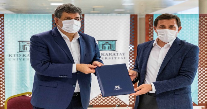 Karatay Üniversitesi ile Karatay Belediyesi protokol imzaladı