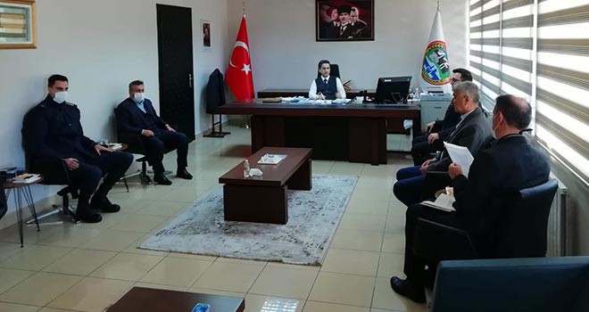 Seydişehir'de Kovid-19 ile mücadele toplantısı