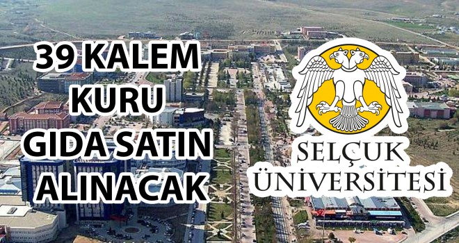 39 KALEM KURU GIDA SATIN ALINACAK