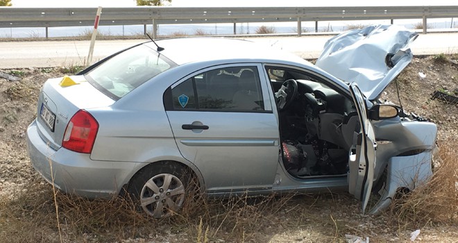 Trafik kazası: 1 ölü, 3 yaralı