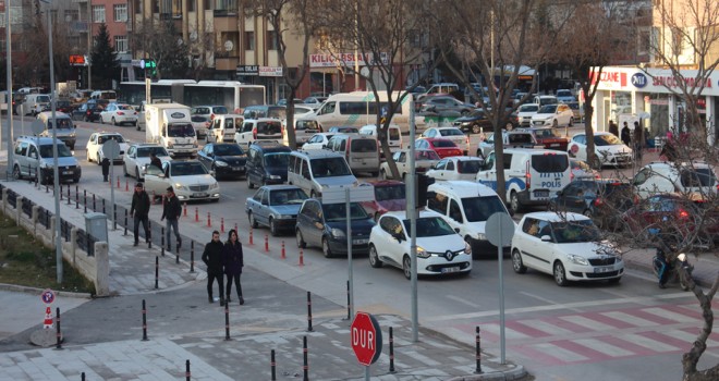 Konya’da taşıt sayısı arttı