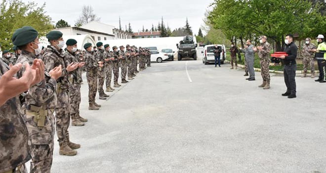 PÖH Timi dualarla uğurlandı