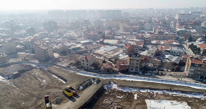 Tarihi Konya surları gün yüzüne çıkıyor