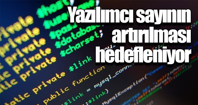 Yazılımcı sayının artırılması hedefleniyor