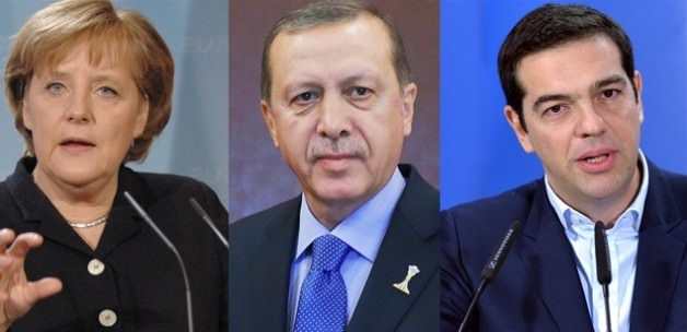 Erdoğan Çipras ve Merkel'le görüşecek