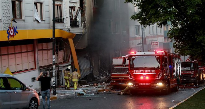 Tekstil atölyesinde patlama: 1 ölü, 10 yaralı