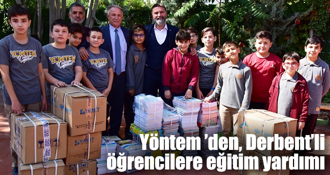 Yöntem ’den, Derbent’li öğrencilere eğitim yardımı