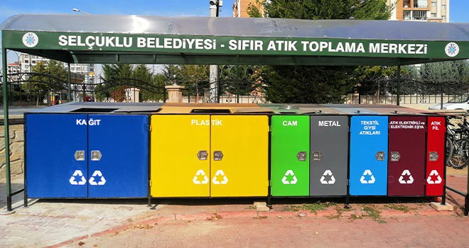 Selçuklu’da 225 bin ton katı atık toplandı