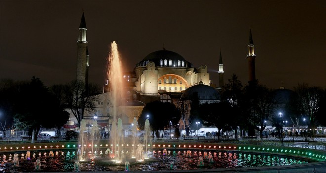 Ayasofya-i Kebir Cami-i Şerifi'nde Regaip Kandili idrak edildi