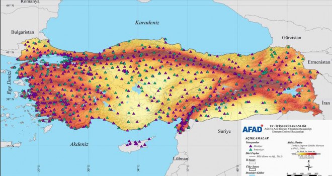 AFAD'ın gözlem istasyonu sayısı 1100'e ulaştı