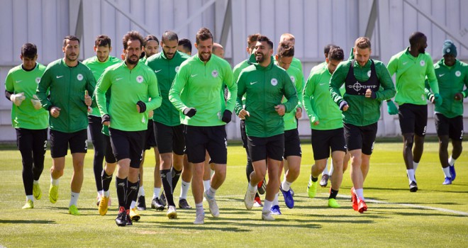 Atiker Konyaspor'da MKE Ankaragücü maçı hazırlıkları