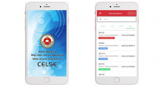 Adalet Bakanlığından avukatlara özel mobil uygulama