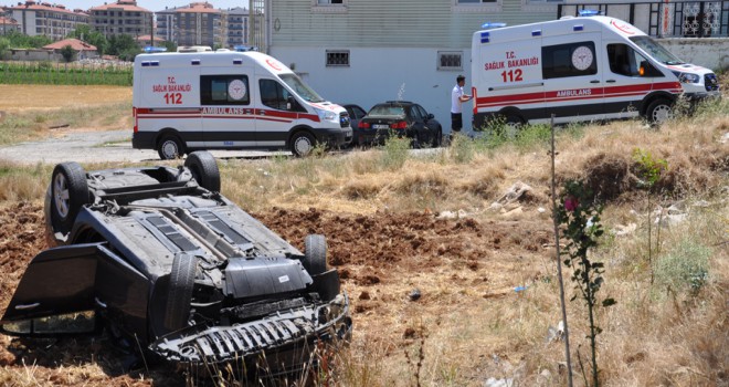 Akşehir'de trafik kazası: 3 yaralı