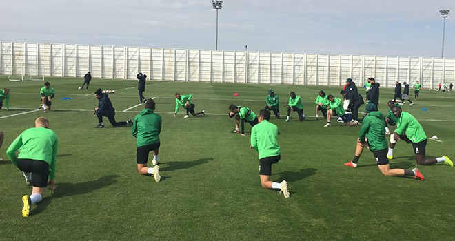 Konyaspor'da Başakşehir maçı hazırlıkları