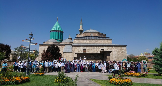 Terör mağdurları Konya’yı gezdi