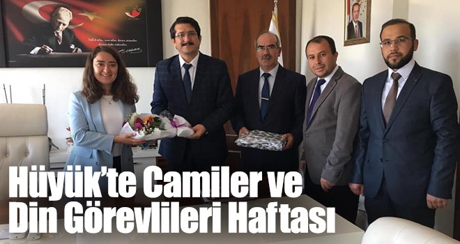 Hüyük’te Camiler ve Din Görevlileri Haftası