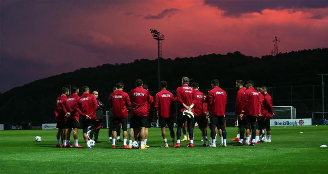 A Milli Futbol Takımı, Hırvatistan maçı hazırlıklarını tamamladı